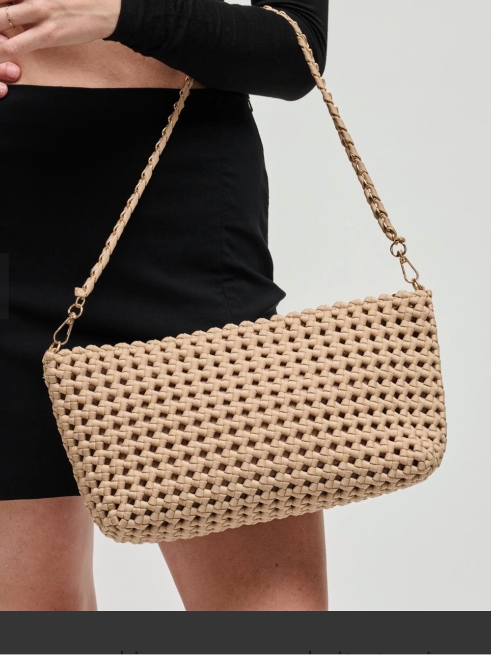 Sol and Selene Eclipse Bag in Nude